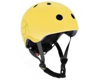Hulajnoga lub deskorolka Scoot & Ride Kask Ochronny S-M dla dzieci 3+ Lemon